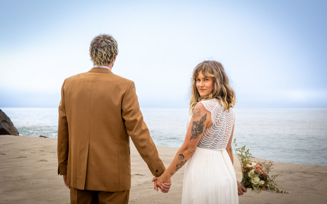 A Dreamy Elopement Styled Shoot at El Matador State Beach